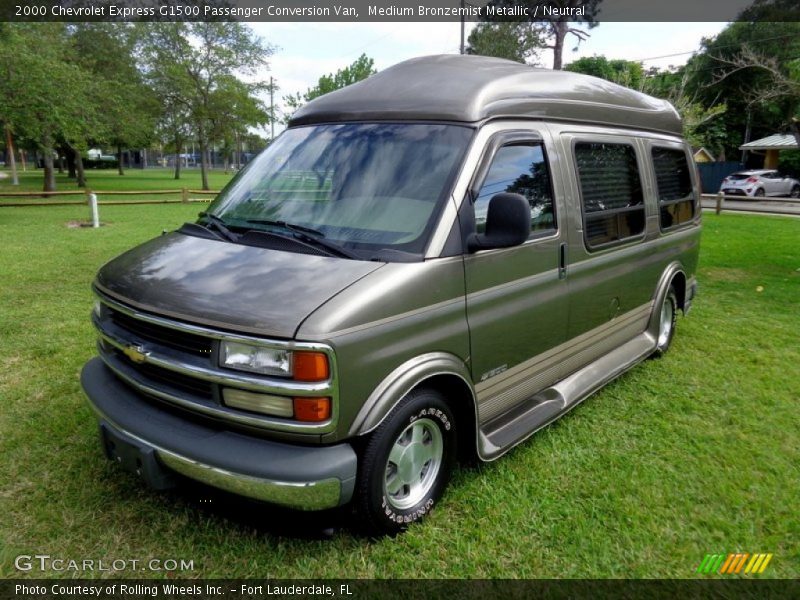 Medium Bronzemist Metallic / Neutral 2000 Chevrolet Express G1500 Passenger Conversion Van