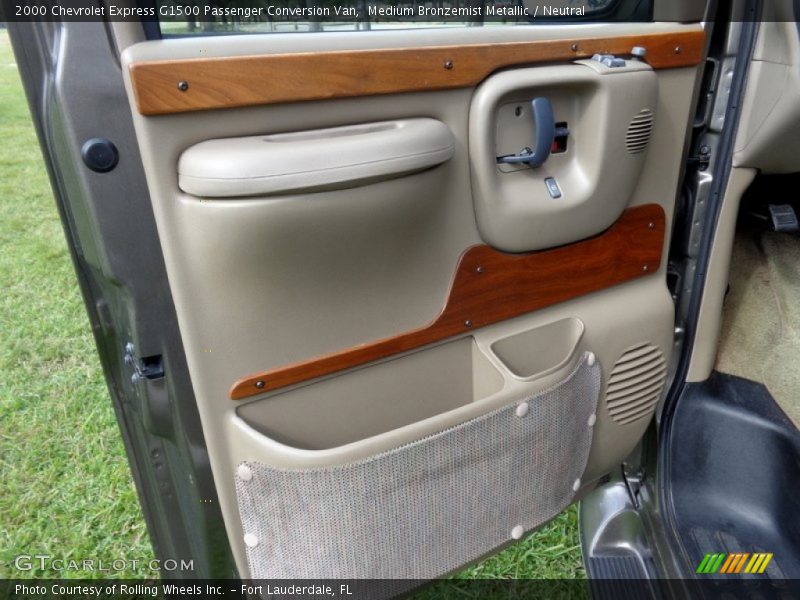 Medium Bronzemist Metallic / Neutral 2000 Chevrolet Express G1500 Passenger Conversion Van
