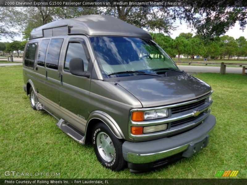 Medium Bronzemist Metallic / Neutral 2000 Chevrolet Express G1500 Passenger Conversion Van