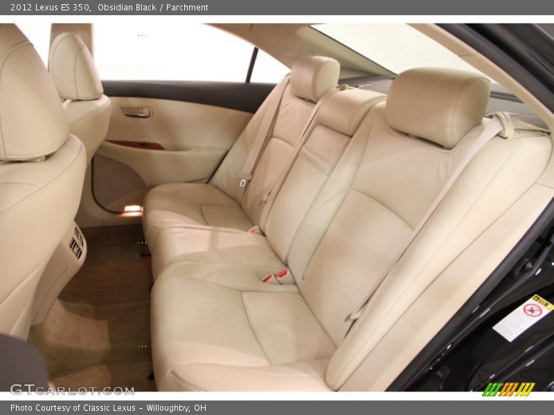 Obsidian Black / Parchment 2012 Lexus ES 350