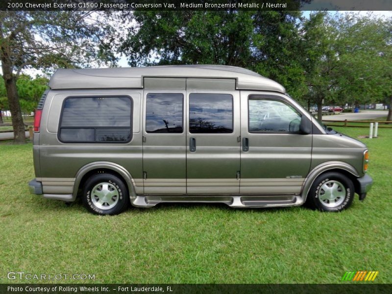 Medium Bronzemist Metallic / Neutral 2000 Chevrolet Express G1500 Passenger Conversion Van