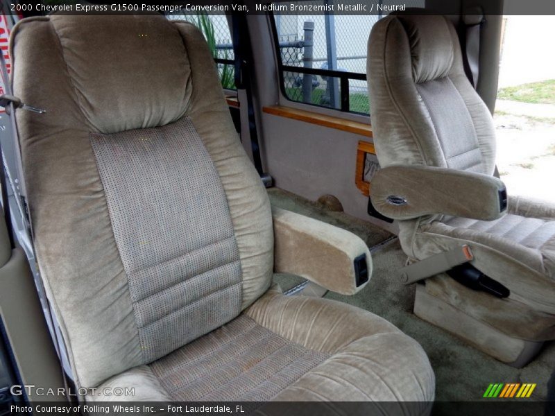 Medium Bronzemist Metallic / Neutral 2000 Chevrolet Express G1500 Passenger Conversion Van
