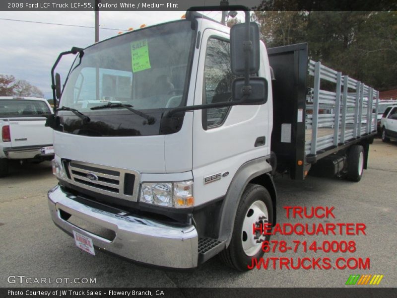 Oxford White / Medium Flint 2008 Ford LCF Truck LCF-55