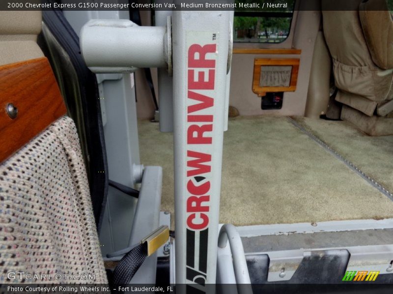 Medium Bronzemist Metallic / Neutral 2000 Chevrolet Express G1500 Passenger Conversion Van