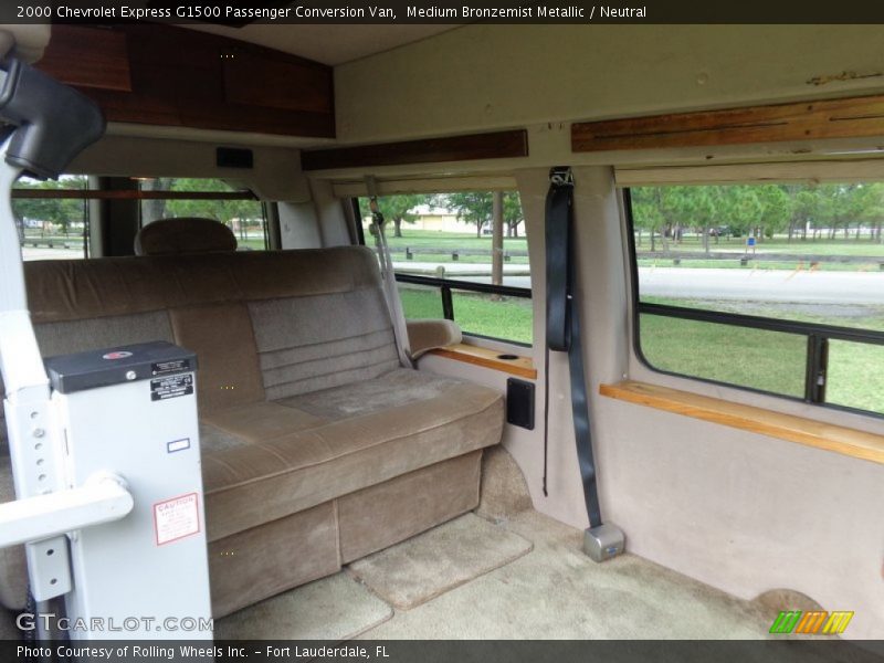 Medium Bronzemist Metallic / Neutral 2000 Chevrolet Express G1500 Passenger Conversion Van