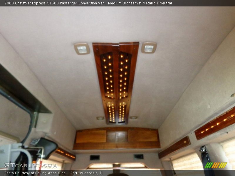 Medium Bronzemist Metallic / Neutral 2000 Chevrolet Express G1500 Passenger Conversion Van