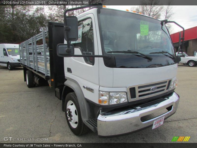 Oxford White / Medium Flint 2008 Ford LCF Truck LCF-55