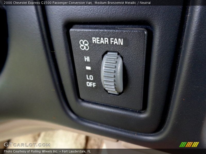 Medium Bronzemist Metallic / Neutral 2000 Chevrolet Express G1500 Passenger Conversion Van