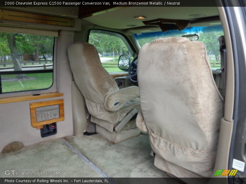 Medium Bronzemist Metallic / Neutral 2000 Chevrolet Express G1500 Passenger Conversion Van