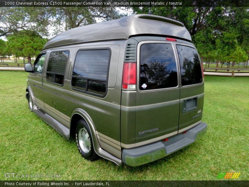 Medium Bronzemist Metallic / Neutral 2000 Chevrolet Express G1500 Passenger Conversion Van