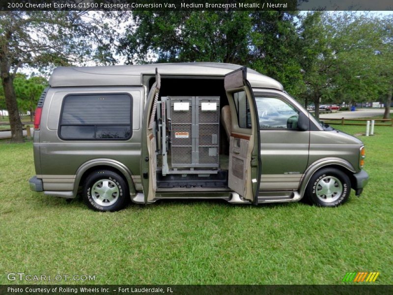 Medium Bronzemist Metallic / Neutral 2000 Chevrolet Express G1500 Passenger Conversion Van