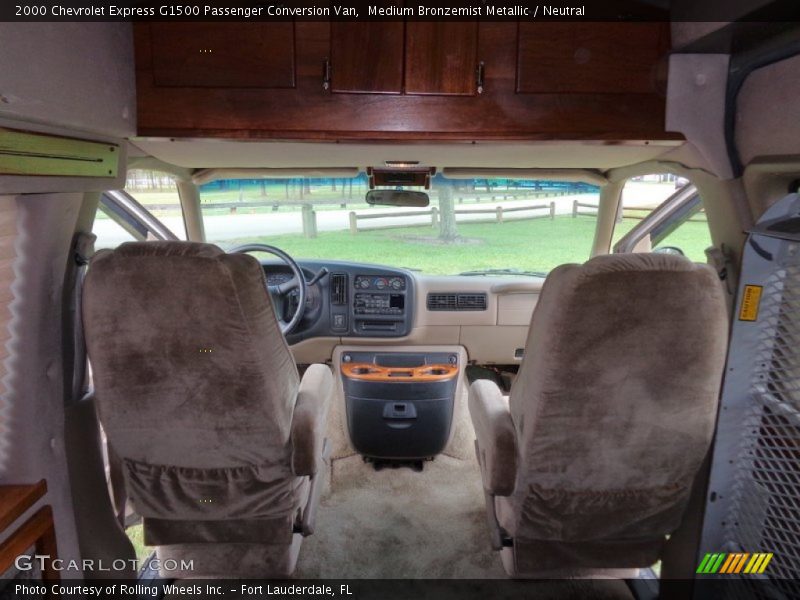 Medium Bronzemist Metallic / Neutral 2000 Chevrolet Express G1500 Passenger Conversion Van