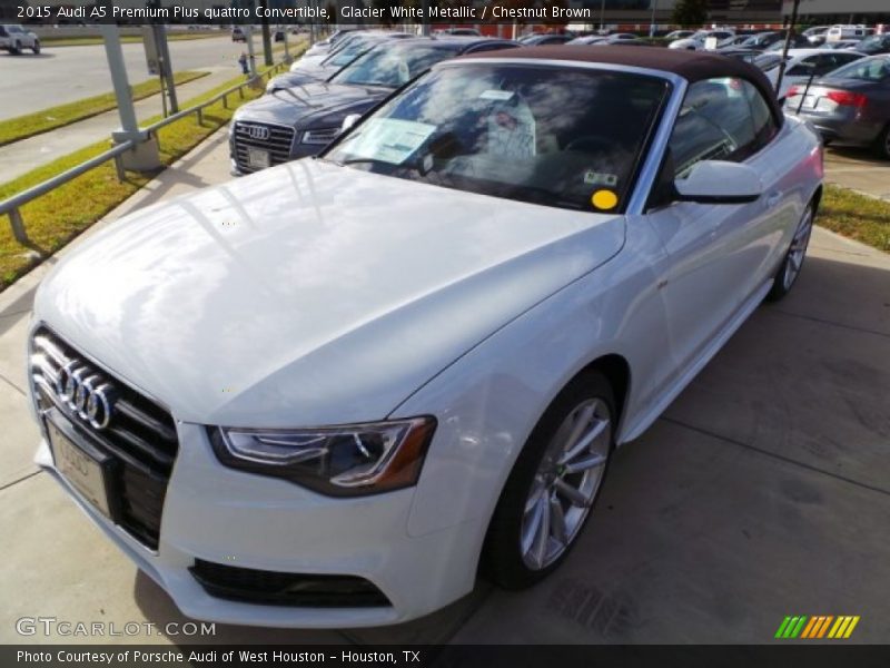 Front 3/4 View of 2015 A5 Premium Plus quattro Convertible