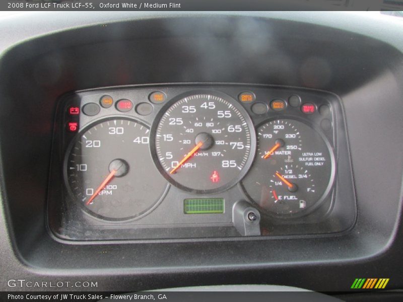 Oxford White / Medium Flint 2008 Ford LCF Truck LCF-55