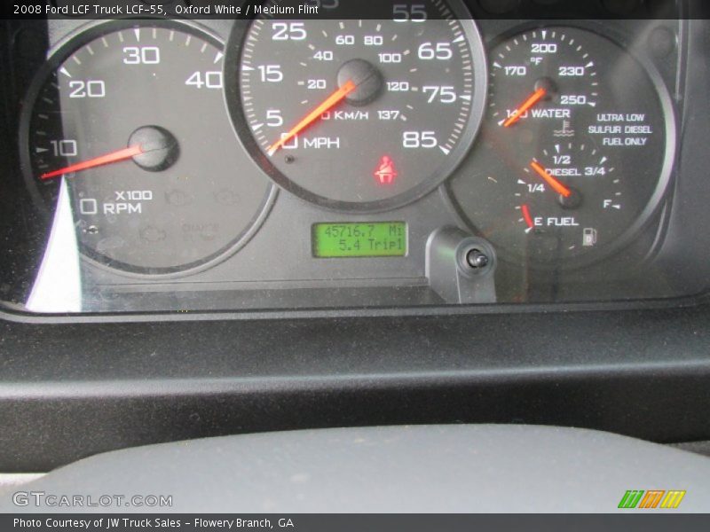 Oxford White / Medium Flint 2008 Ford LCF Truck LCF-55