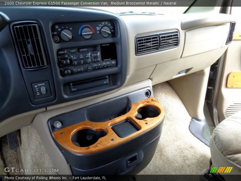 Medium Bronzemist Metallic / Neutral 2000 Chevrolet Express G1500 Passenger Conversion Van