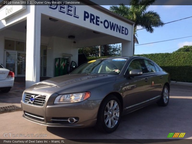 Oyster Grey Metallic / Sandstone 2010 Volvo S80 3.2