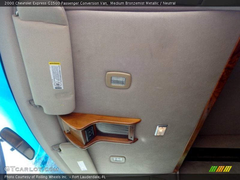 Medium Bronzemist Metallic / Neutral 2000 Chevrolet Express G1500 Passenger Conversion Van