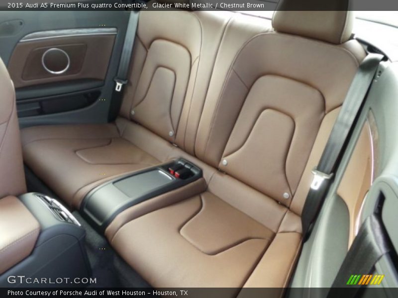 Rear Seat of 2015 A5 Premium Plus quattro Convertible