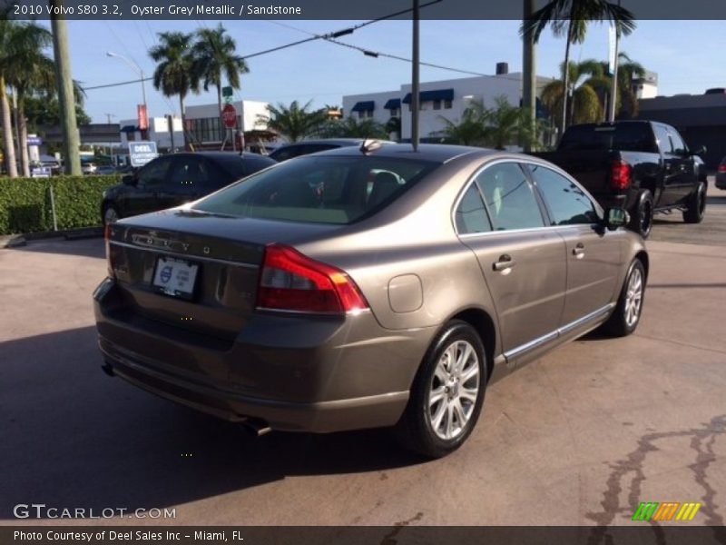 Oyster Grey Metallic / Sandstone 2010 Volvo S80 3.2