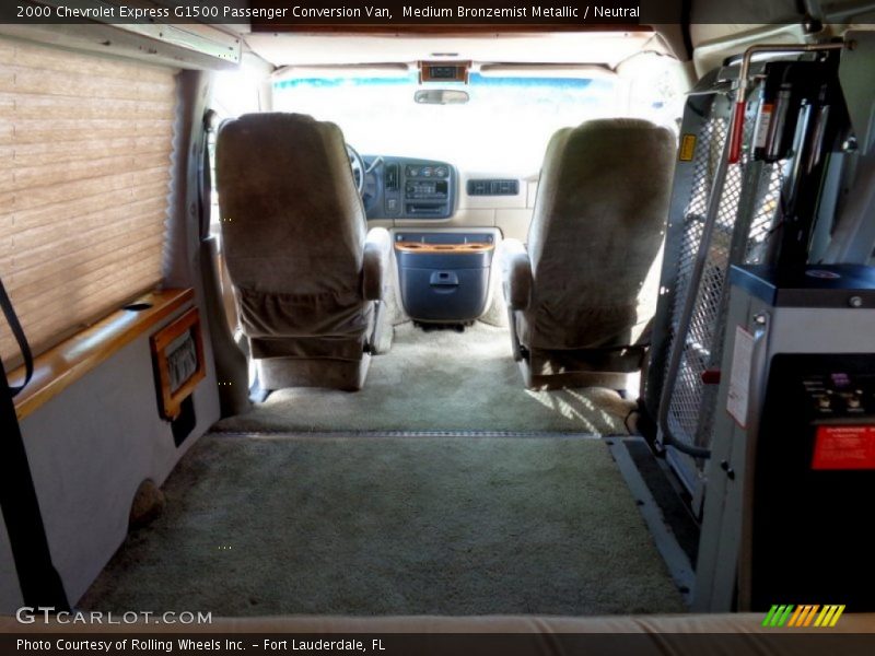 Medium Bronzemist Metallic / Neutral 2000 Chevrolet Express G1500 Passenger Conversion Van