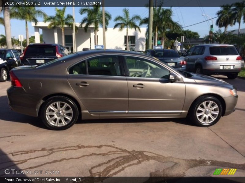 Oyster Grey Metallic / Sandstone 2010 Volvo S80 3.2