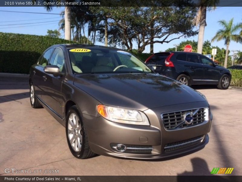 Oyster Grey Metallic / Sandstone 2010 Volvo S80 3.2