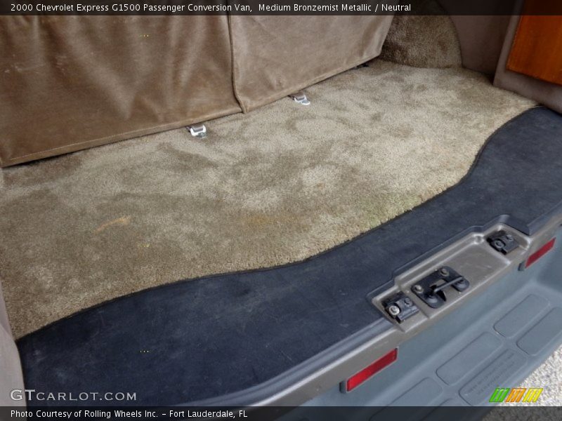 Medium Bronzemist Metallic / Neutral 2000 Chevrolet Express G1500 Passenger Conversion Van