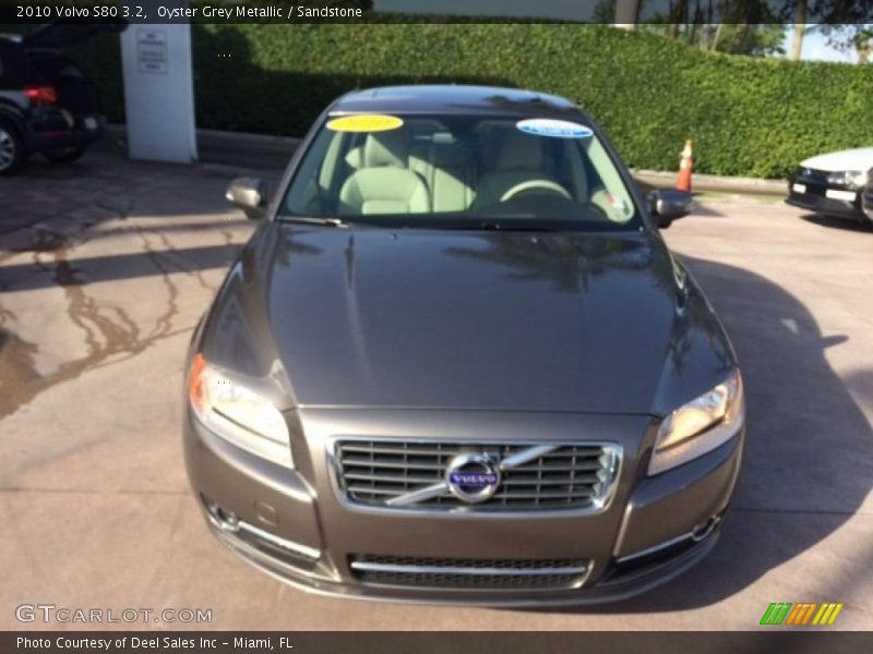 Oyster Grey Metallic / Sandstone 2010 Volvo S80 3.2