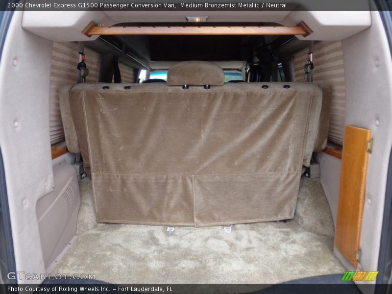 Medium Bronzemist Metallic / Neutral 2000 Chevrolet Express G1500 Passenger Conversion Van