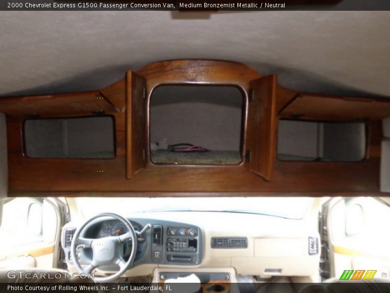 Medium Bronzemist Metallic / Neutral 2000 Chevrolet Express G1500 Passenger Conversion Van