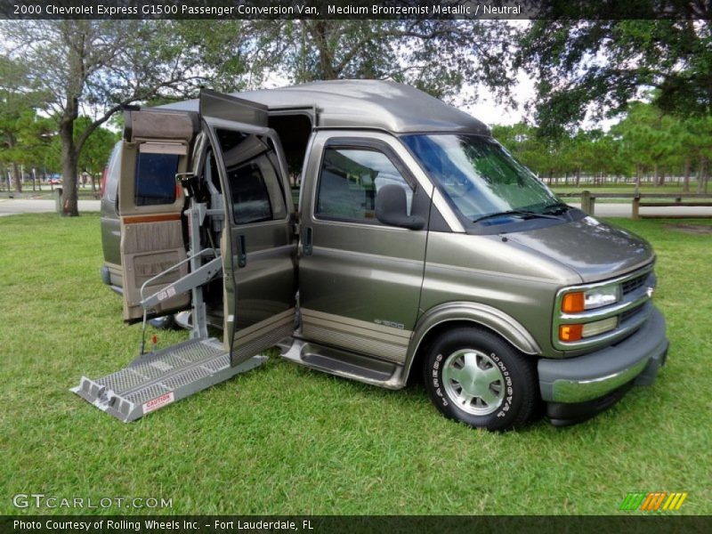 Medium Bronzemist Metallic / Neutral 2000 Chevrolet Express G1500 Passenger Conversion Van