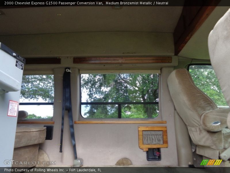 Medium Bronzemist Metallic / Neutral 2000 Chevrolet Express G1500 Passenger Conversion Van