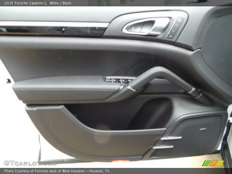 White / Black 2015 Porsche Cayenne S