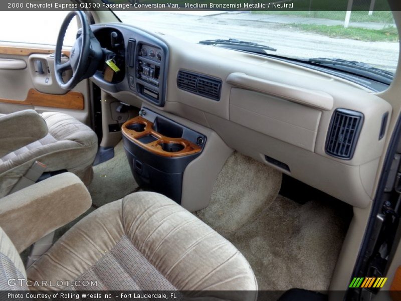 Medium Bronzemist Metallic / Neutral 2000 Chevrolet Express G1500 Passenger Conversion Van
