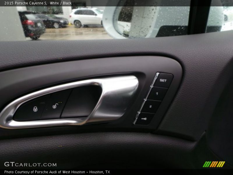 White / Black 2015 Porsche Cayenne S