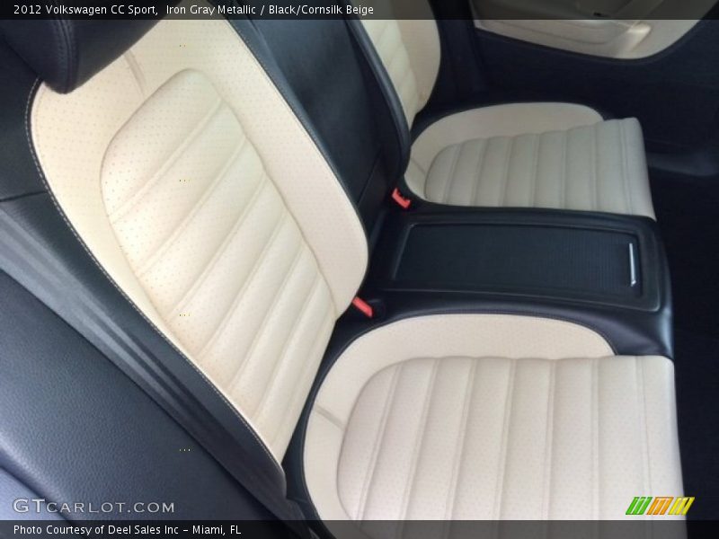 Iron Gray Metallic / Black/Cornsilk Beige 2012 Volkswagen CC Sport