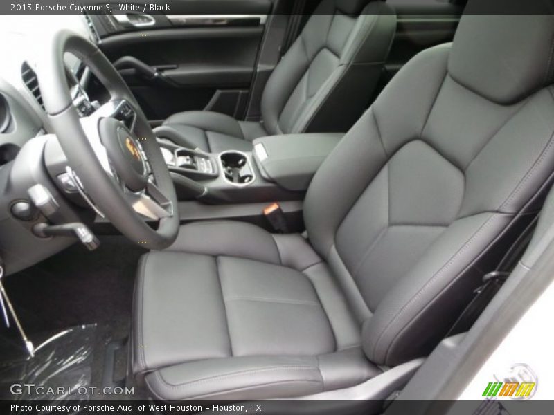 White / Black 2015 Porsche Cayenne S