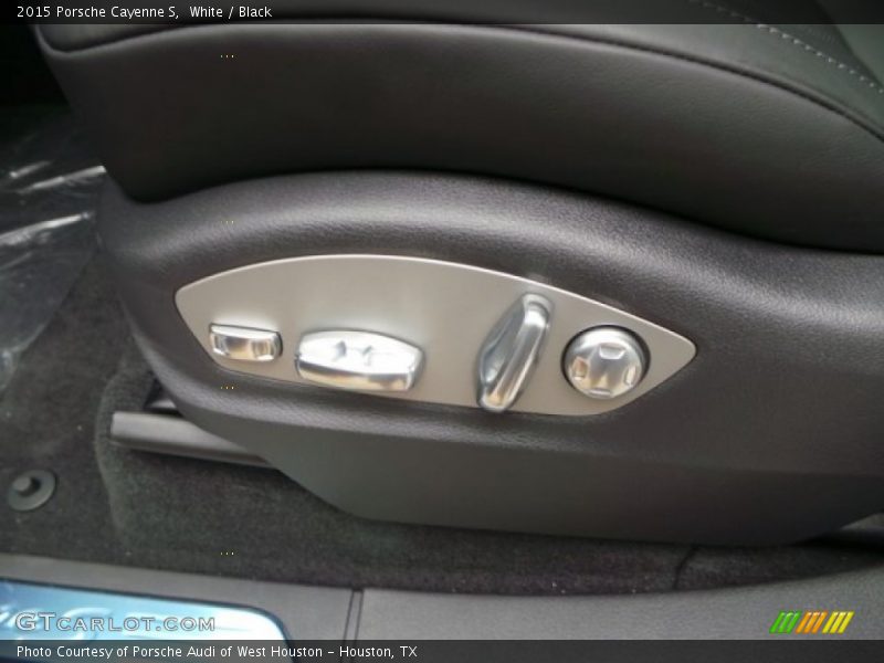 White / Black 2015 Porsche Cayenne S