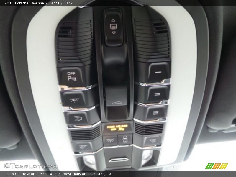 White / Black 2015 Porsche Cayenne S