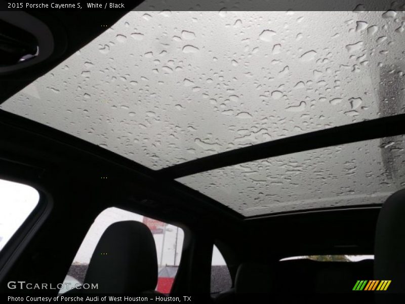 White / Black 2015 Porsche Cayenne S