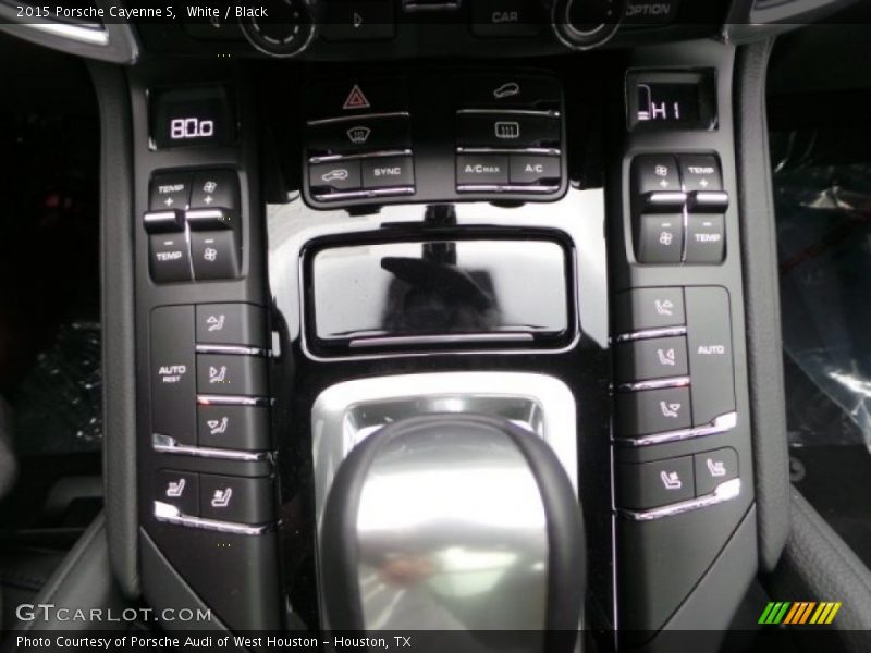 White / Black 2015 Porsche Cayenne S