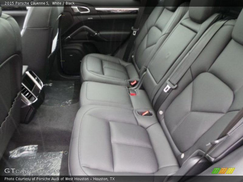 White / Black 2015 Porsche Cayenne S