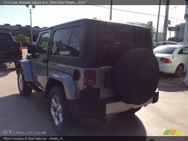 Billet Silver Metallic / Black 2014 Jeep Wrangler Sahara 4x4