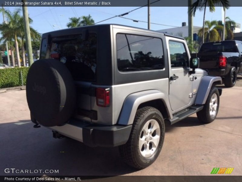 Billet Silver Metallic / Black 2014 Jeep Wrangler Sahara 4x4