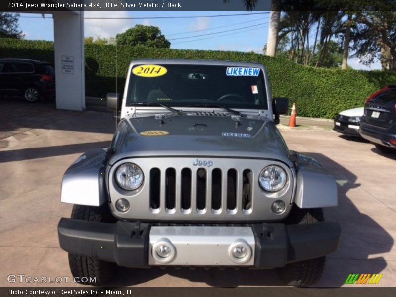 Billet Silver Metallic / Black 2014 Jeep Wrangler Sahara 4x4