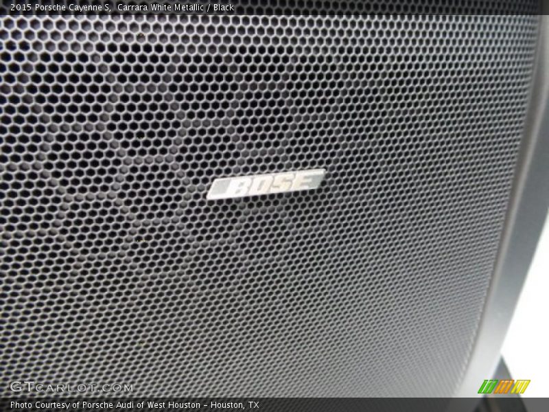 Audio System of 2015 Cayenne S