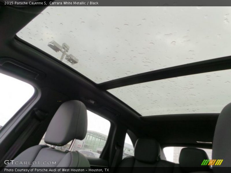 Sunroof of 2015 Cayenne S