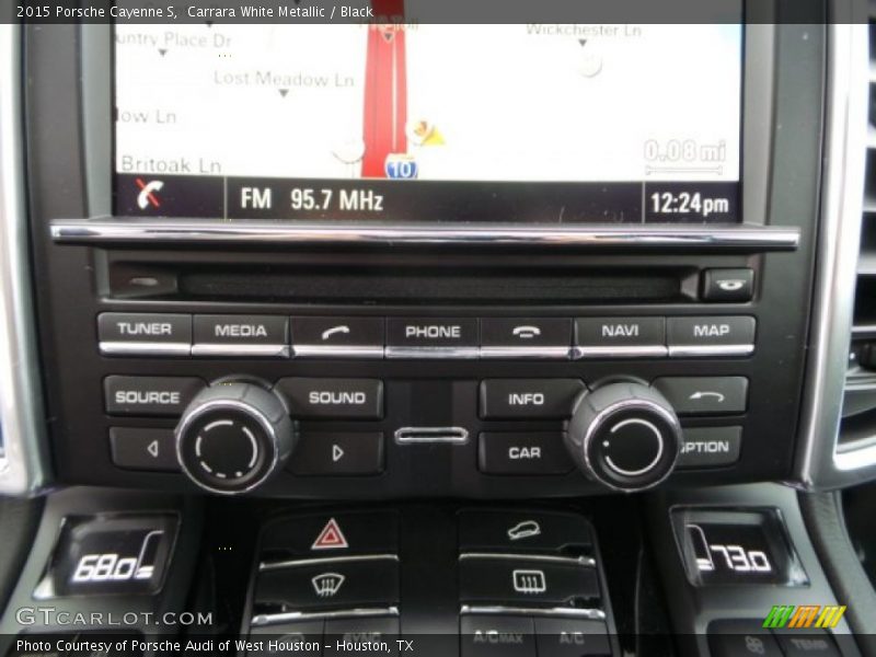 Controls of 2015 Cayenne S