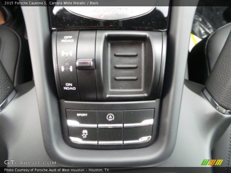 Controls of 2015 Cayenne S